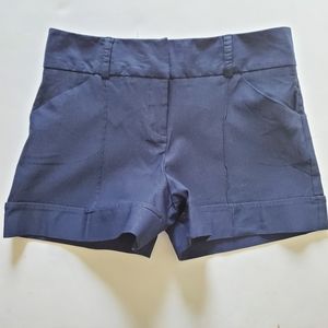 by & by girls dark blue short shorts Sz 9